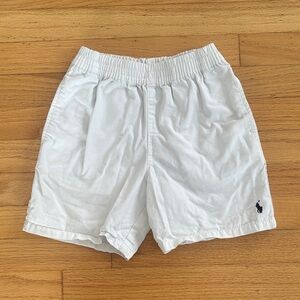 Polo by Ralph Lauren White Athletic Boys Shorts